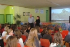 Učenicima se obratio autor filma Miljenko Dujela.