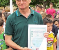 Ravnatelj Markica Perić sa certifikatom eko-škole