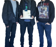 Toni Denona, Mihovil Baričević i Valetino Vukelić izradili su prototip elektroničke brave na otisak prsta